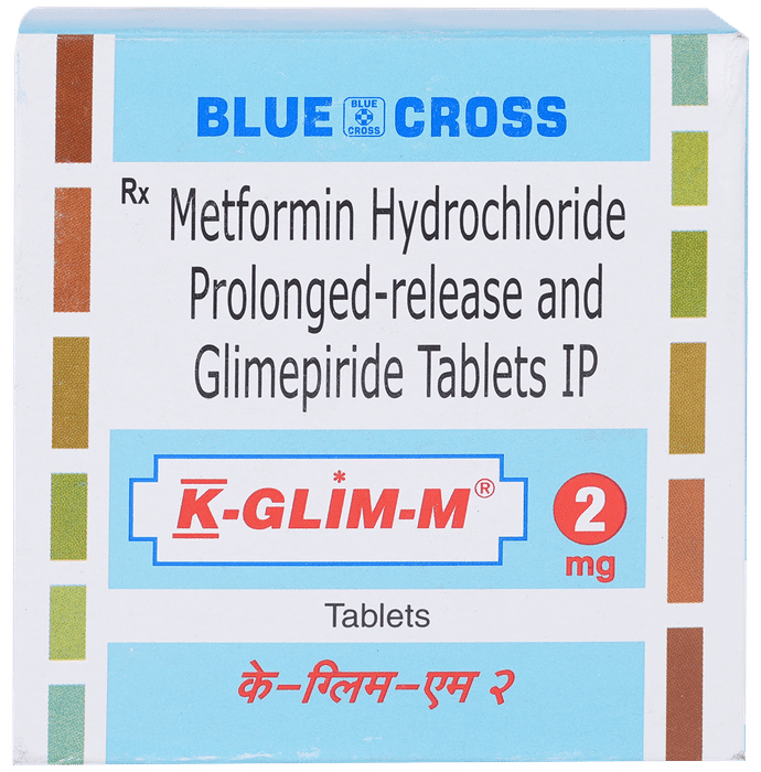 K-Glim-M 2mg Tablet PR