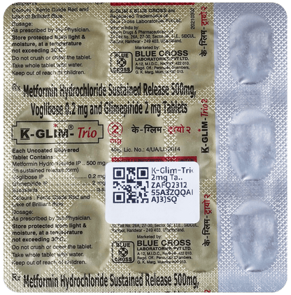 K-Glim-Trio 2mg Tablet SR