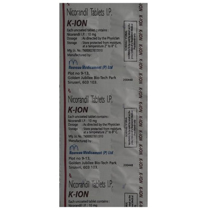 K-Ion 10mg Tablet