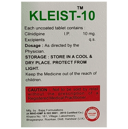 Kleist 10mg Tablet
