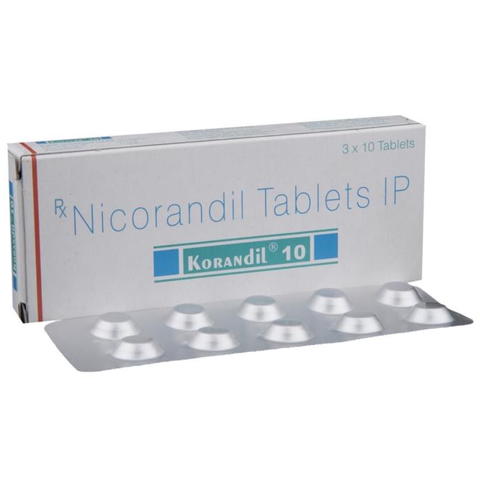 Korandil 10 Tablet - Classic Derma