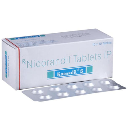 Korandil 5 Tablet - Classic Derma