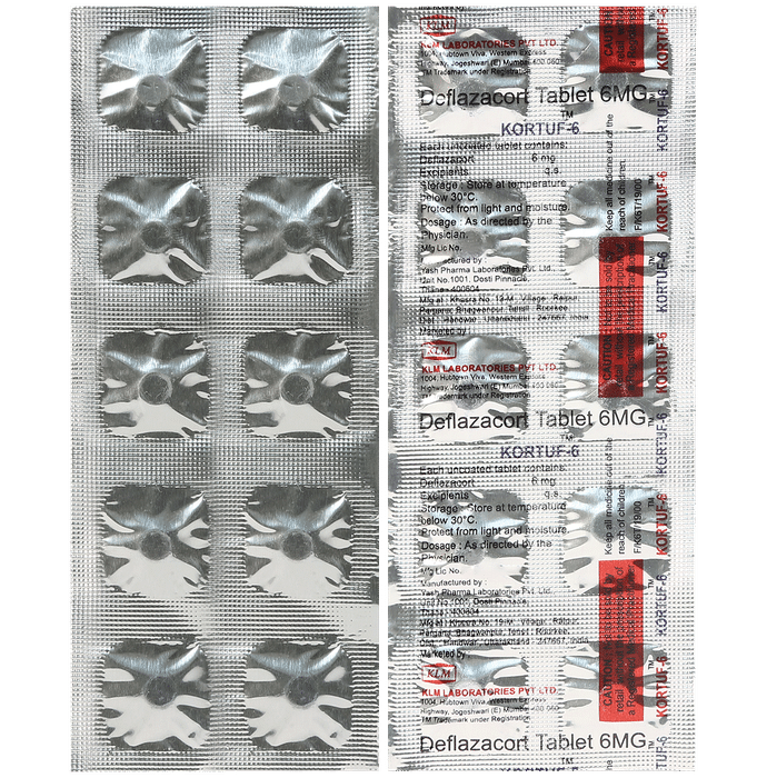 Kortuf 6mg Tablet - Classic Derma