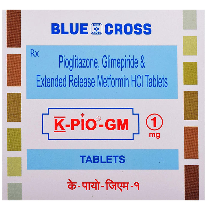 K-Pio-Gm 1mg Tablet ER - Classic Derma