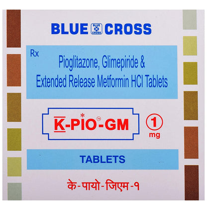 K-Pio-Gm 1mg Tablet ER - Classic Derma