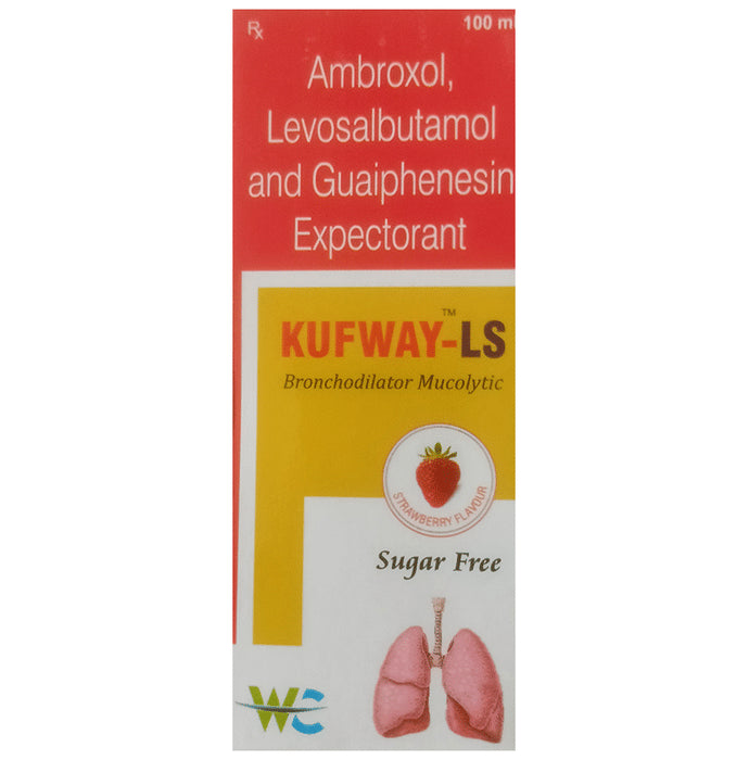 Kufway-LS Syrup Strawberry Sugar Free - Classic Derma