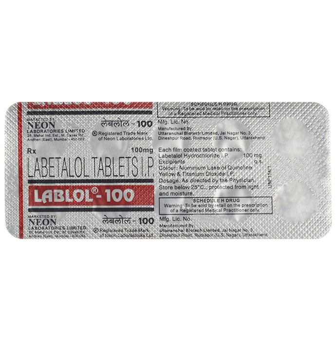 Lablol 100mg Tablet