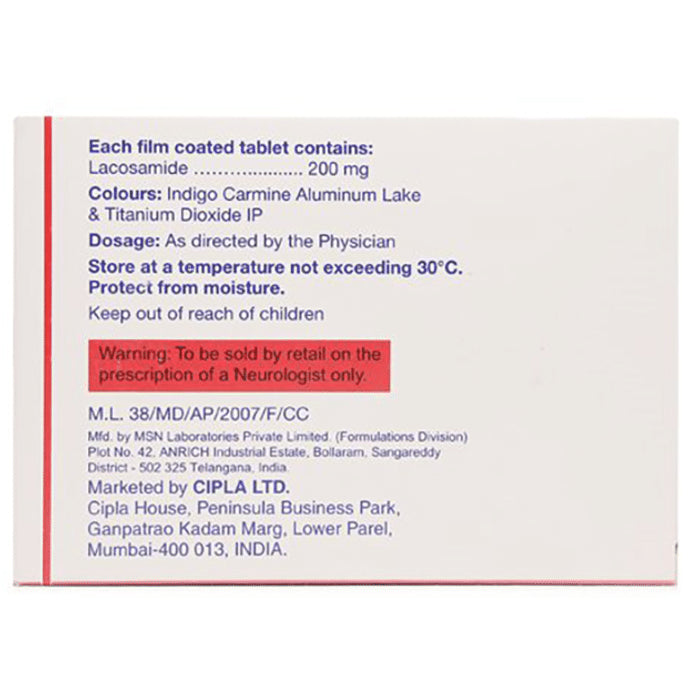 Lacopsy 200 Tablet
