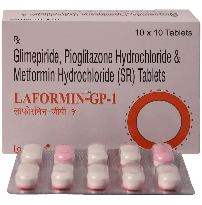 Laformin GP 1mg Tablet - Classic Derma