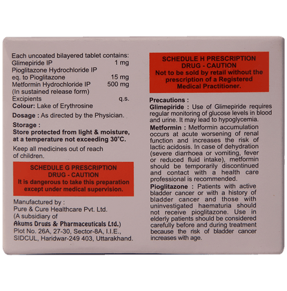 Laformin GP 1mg Tablet