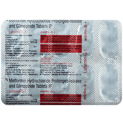 Laformin-G 1 Tablet PR