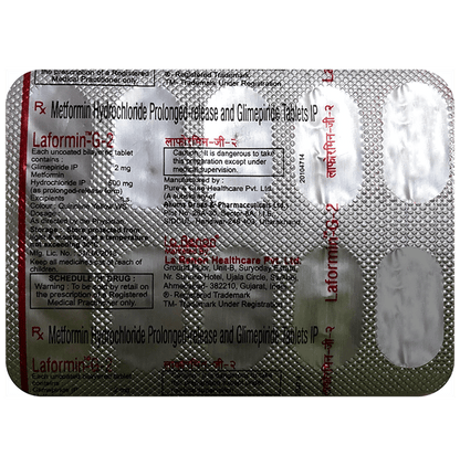 Laformin-G 2 Tablet PR