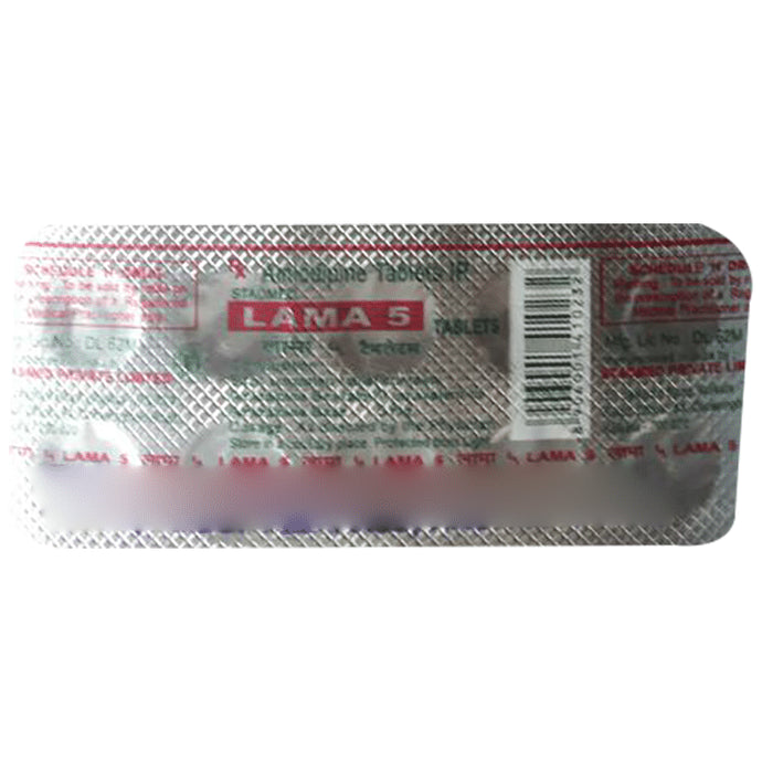Lama 5mg Tablet - Classic Derma