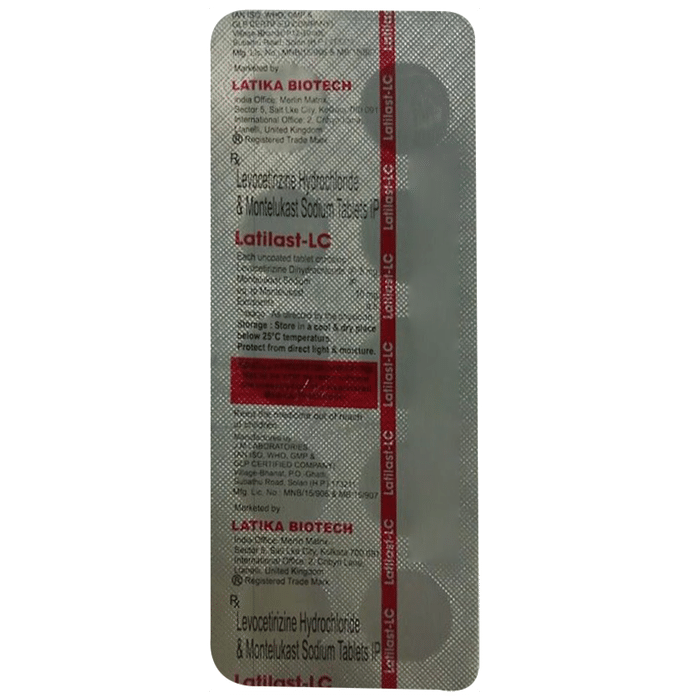 Latilast-LC Tablet - Classic Derma