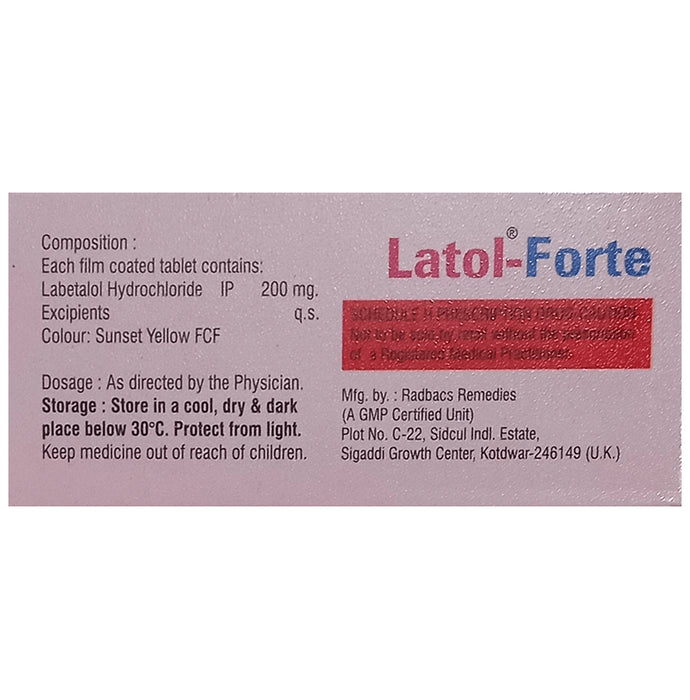 Latol-Forte Tablet