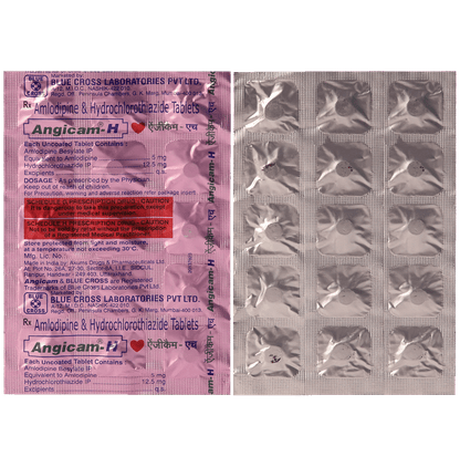 Angicam-H 5mg/12.5mg Tablet - Classic Derma