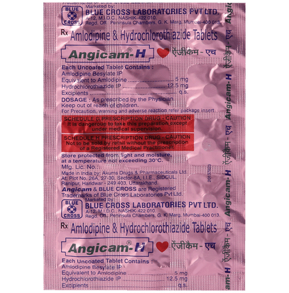 Angicam-H 5mg/12.5mg Tablet