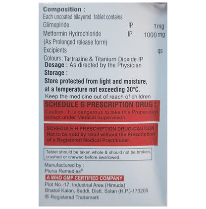 Lekamet-M 1 Forte Tablet PR