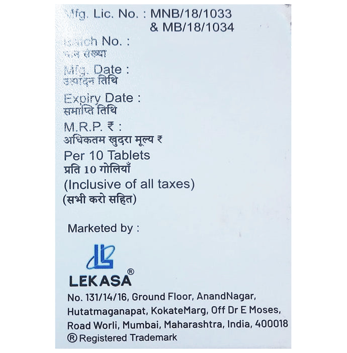 Lekamet-M 1 Tablet PR