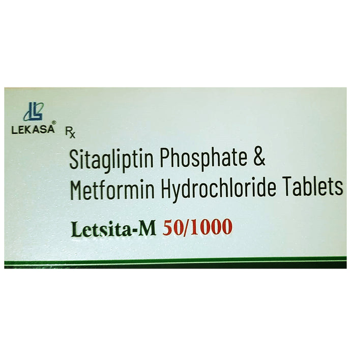Letsita-M 50/1000 Tablet - Classic Derma