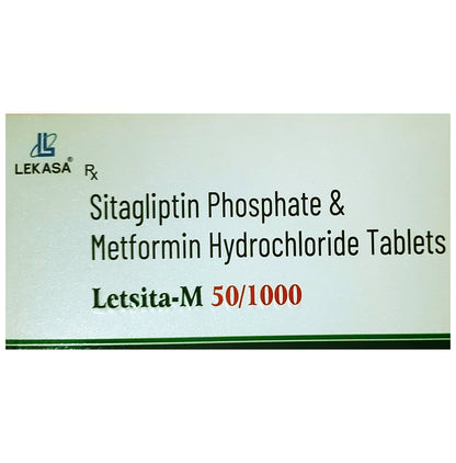 Letsita-M 50/1000 Tablet - Classic Derma