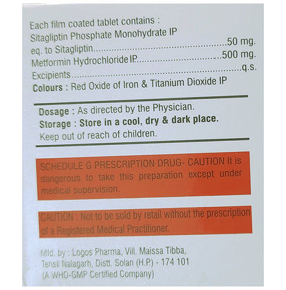 Letsita-M 50/500 Tablet