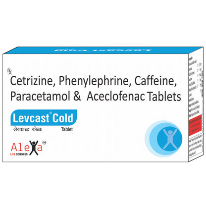 Levcast Cold Tablet - Classic Derma