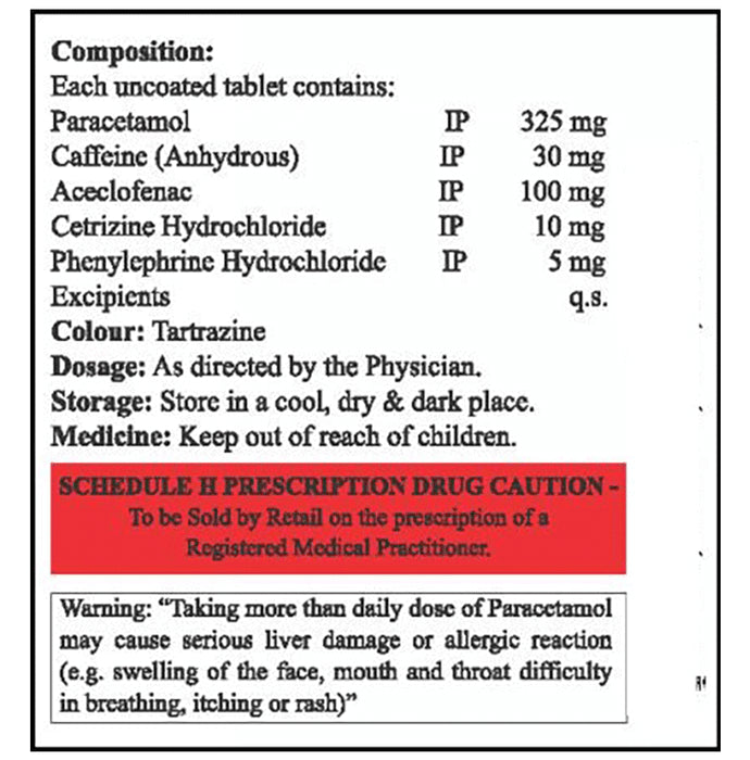 Levcast Cold Tablet