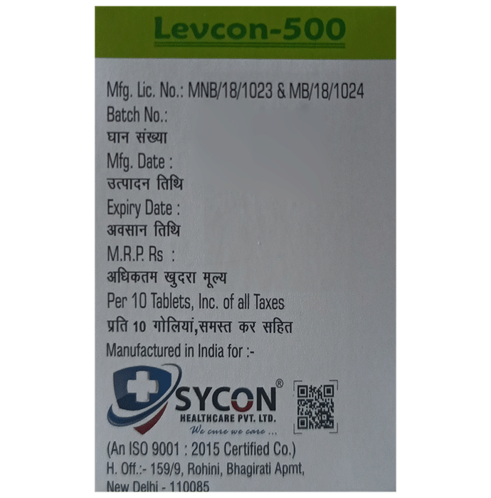 Levcon 500 Tablet