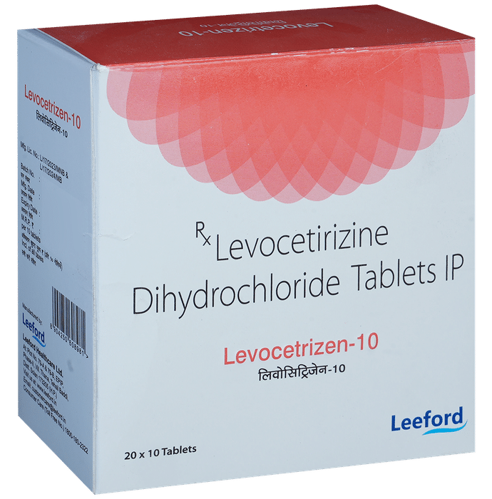 Levocetrizen 10mg Tablet