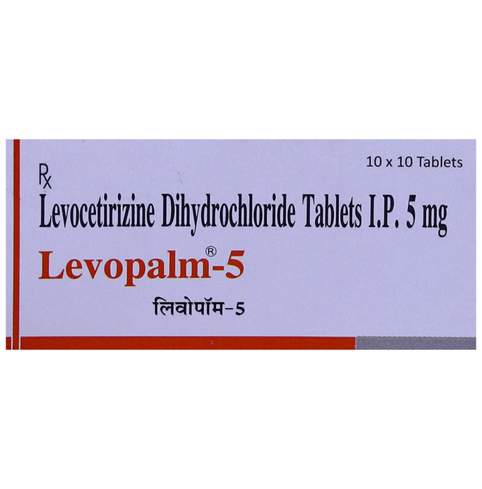 Levopalm 5 Tablet - Classic Derma