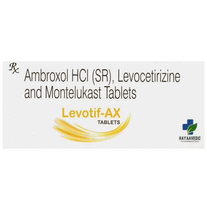 Levotif-AX Tablet SR - Classic Derma