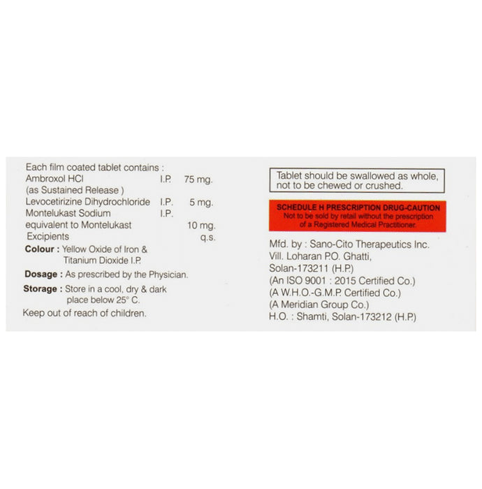 Levotif-AX Tablet SR