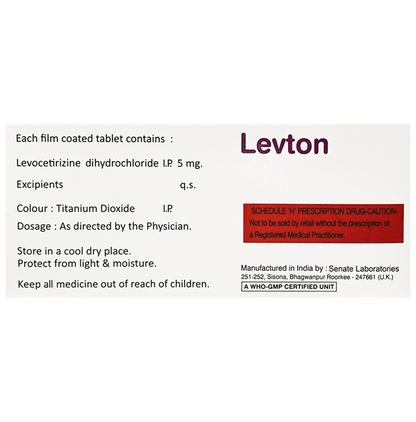 Levton Tablet