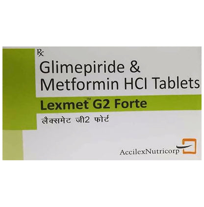 Lexmet G2 Forte Tablet SR - Classic Derma