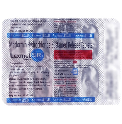Lexmet SR 1000 Tablet
