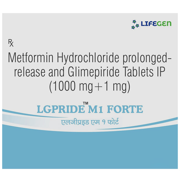 Lgpride M 1 Forte Tablet PR - Classic Derma