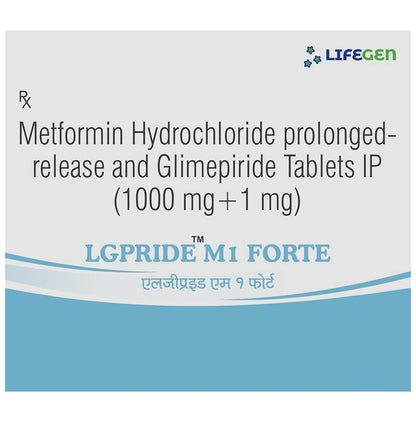 Lgpride M 1 Forte Tablet PR - Classic Derma