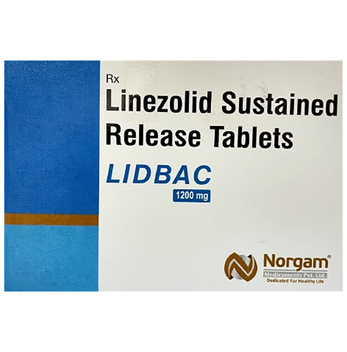 Lidbac 1200mg Tablet SR - Classic Derma