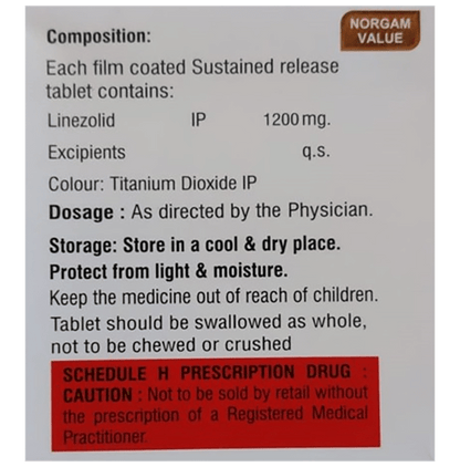 Lidbac 1200mg Tablet SR