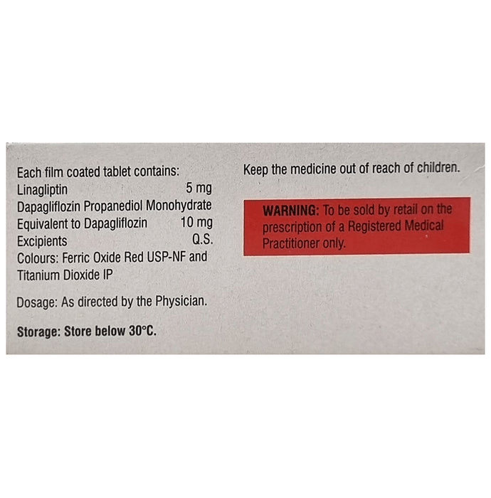 Linabite D 10mg/5mg Tablet