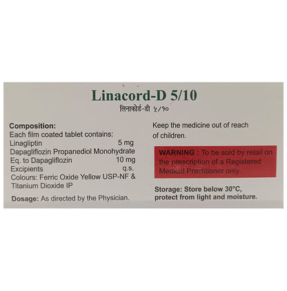 Linacord-D 5/10 Tablet