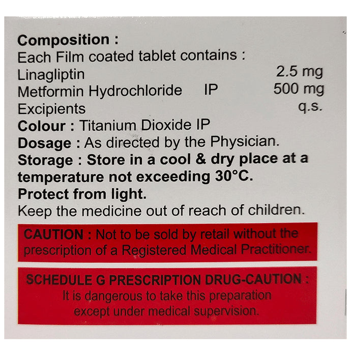 Linacord-M 2.5/500 Tablet