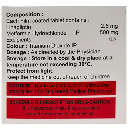 Linacord-M 2.5/500 Tablet