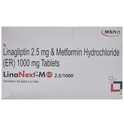Linanext-M ER 2.5/1000 Tablet - Classic Derma