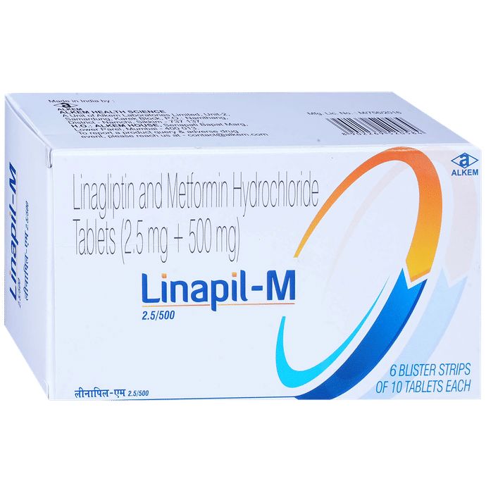 Linapil-M 2.5/500 Tablet