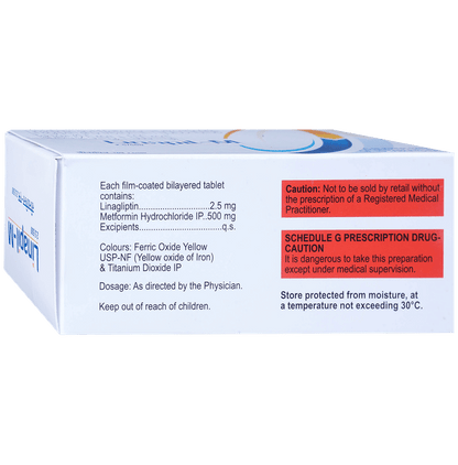 Linapil-M 2.5/500 Tablet