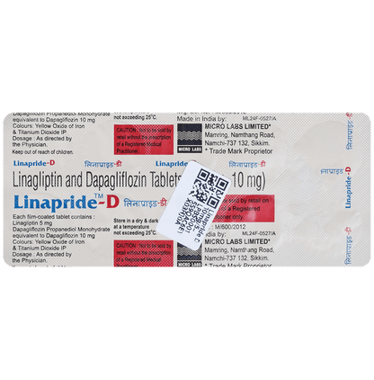 Linapride D 10mg/5mg Tablet
