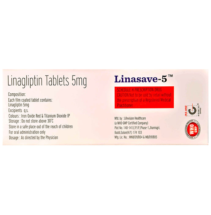 Linasave 5 Tablet