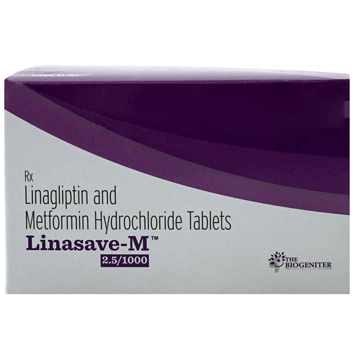 Linasave-M 2.5/1000 Tablet - Classic Derma